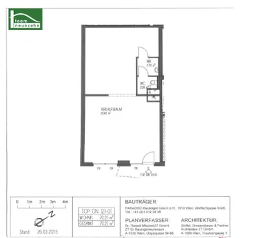 1-Zimmer-Gewerbeimmobilie mieten in Wien – 70 m², € 1.738 – Bild 12 von 12