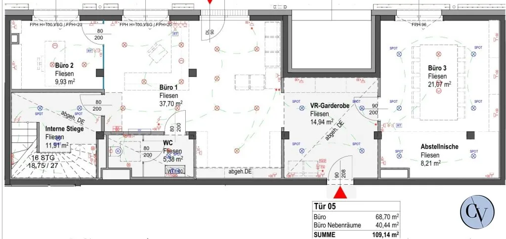 Top-Anlage oder Eigennutzer beim Donauzentrum - Gewerbefläche im Erdgeschoss sowie 1. OG - Ansicht 2