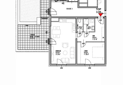 2-Zimmer-Wohnung mieten in Wien – 66,38 m², € 1.395 – Bild 7 von 7
