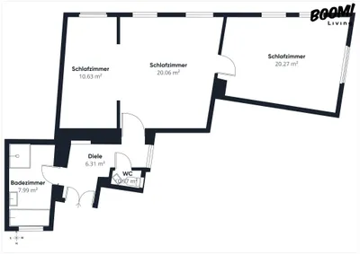 2-Zimmer-Wohnung kaufen in Wien – 64,52 m², € 374.000 – Bild 9 von 9