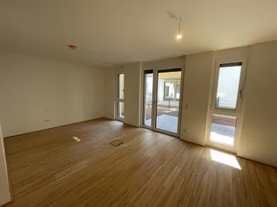 Erstbezug: Tolle 1-Zimmer-Wohnung mit Garten Nähe U1 Kagraner Platz