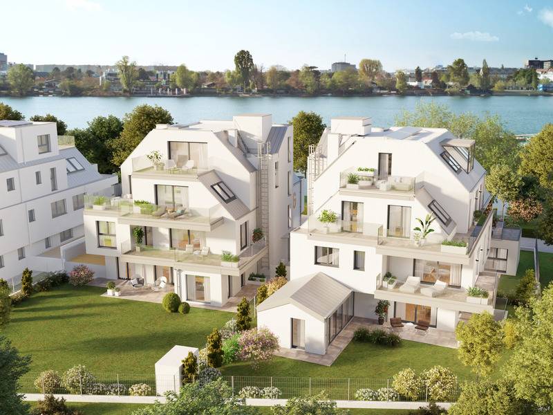 Exklusive 2-Zimmer Wohnung mit Me(hr)blick. Top Lage an der oberen Alten Donau - Ansicht 3