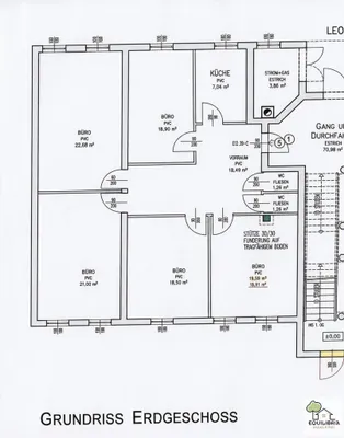 5-Zimmer-Gewerbeimmobilie mieten in Wien – 115 m², € 1.541 – Bild 11 von 11