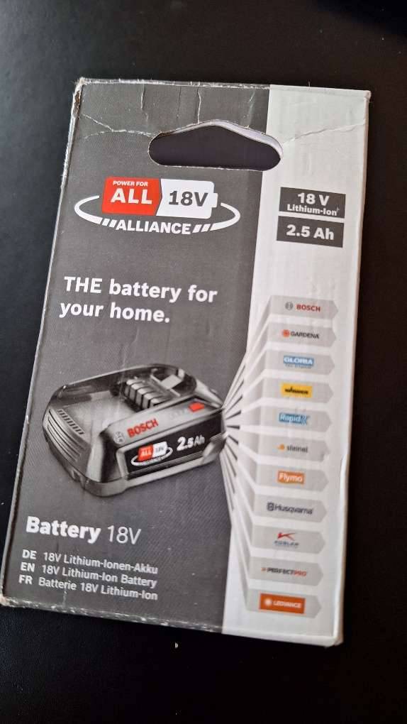 Batterie PBA 18V 2.5Ah W-B – Batterie Lithium-Ion Pour Outil électroportatif