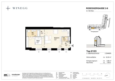 Immobilie kaufen in Wien – 52,2 m², € 322.200 – Bild 9 von 9