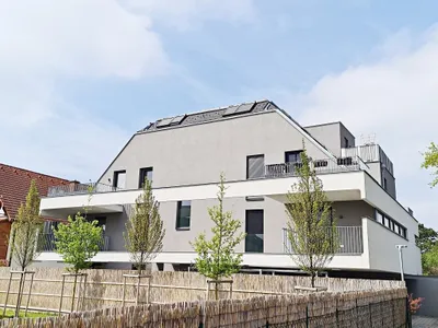 GRÜNBLICK, RUHELAGE, 58 m2 Neubau mit 18 m2 Balkon, Wohnküche, 2 Zimmer, Wannenbad, 2. Liftstock, Lavendelweg – Bild 3