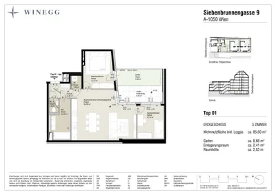 Immobilie kaufen in Wien – 85,6 m², € 591.800 – Bild 8 von 8