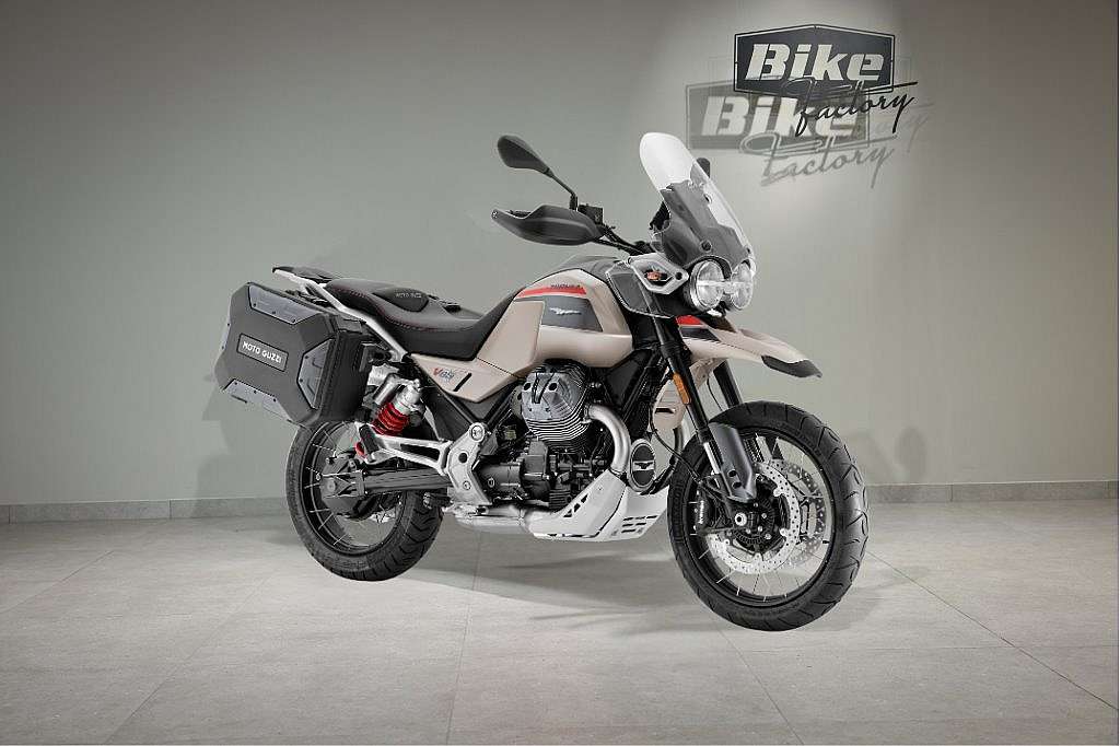 Moto Guzzi V85 TT Travel lagernd - EUR 1.000,- Zubehör Akt... Enduro