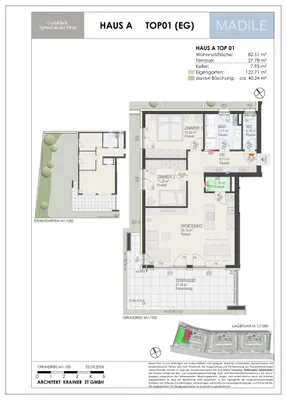 Wohnung kaufen in Spittal an der Drau – 82,51 m² – Bild 4 von 4