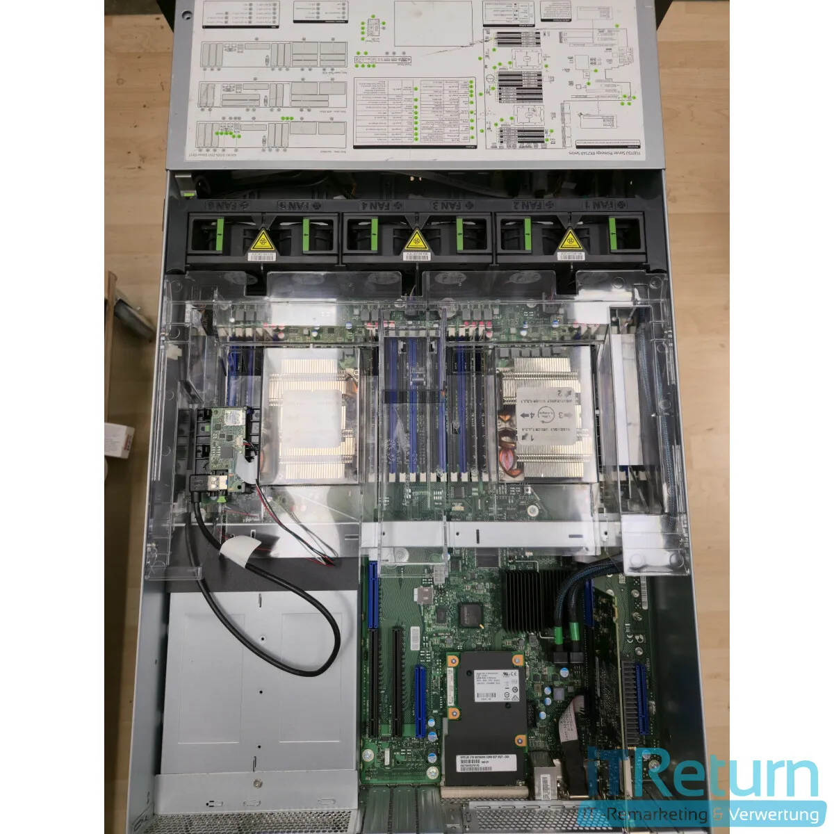 PRIMERGY RX2540 M4 2x Intel(R) Xeon(R) Gold 6126 64GB ECC Ram