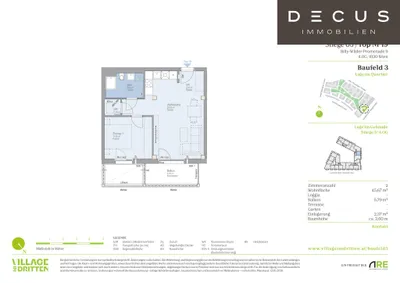 2-Zimmer-Wohnung mieten in Wien – 45,67 m², € 1.179 – Bild 12 von 12