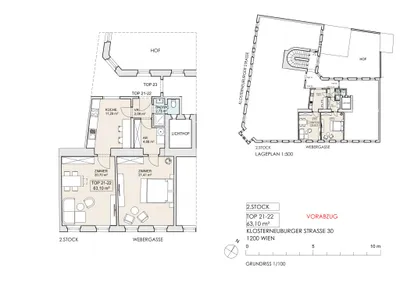 2-Zimmer-Wohnung kaufen in Wien – 63,1 m², € 299.000 – Bild 19 von 19