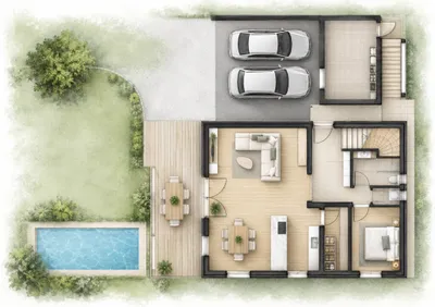 5-Zimmer-Haus kaufen in Klagenfurt – 175 m², € 950.000 – Bild 2 von 4