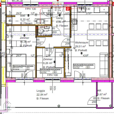 3-Zimmer-Wohnung mieten in Oberpullendorf – 71,38 m², € 831 – Bild 11 von 11