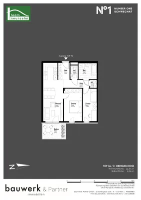 Immobilie kaufen in Bruck an der Leitha – 65,97 m², € 335.700 – Bild 15 von 15