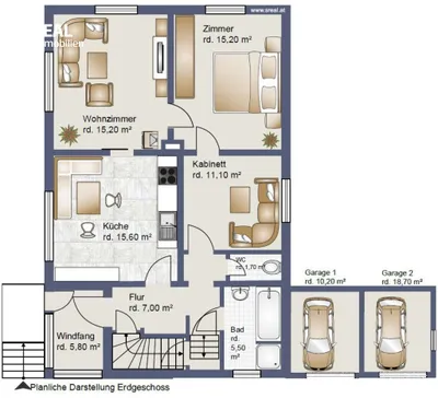 5-Zimmer-Haus kaufen in Horn – 849 m², € 199.000 – Bild 33 von 35
