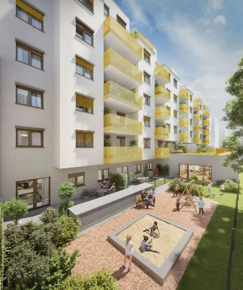 Neubauprojekt "SOLEY" mit 53 freifinanzierten Eigentumswohnungen - Ansicht 3