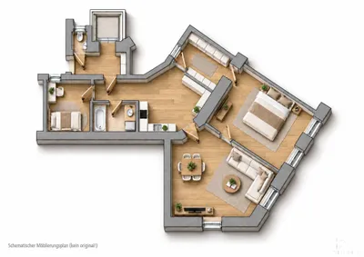 3-Zimmer-Wohnung kaufen in Wien – 105,9 m², € 380.000 – Bild 20 von 21