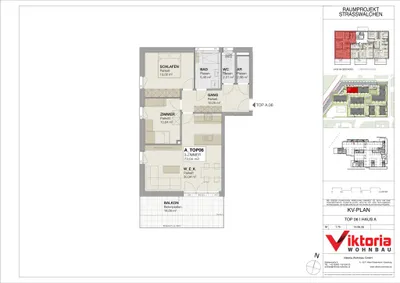 3-Zimmer-Wohnung mieten in Salzburg-Umgebung – 73,04 m², € 1.598 – Bild 3 von 6