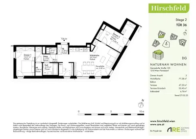 Immobilie kaufen in Wien – 77,29 m², € 478.900 – Bild 15 von 16