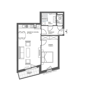 2-Zimmer-Wohnung kaufen in Wien – 54,83 m², € 373.230 – Bild 27 von 27