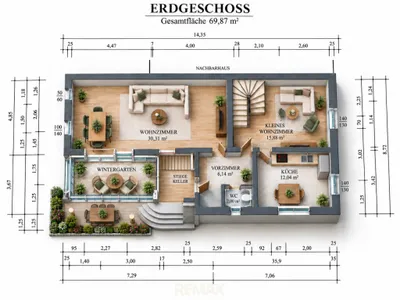 5-Zimmer-Haus kaufen in Wiener Neustadt Land – 133 m², € 249.000 – Bild 12 von 15