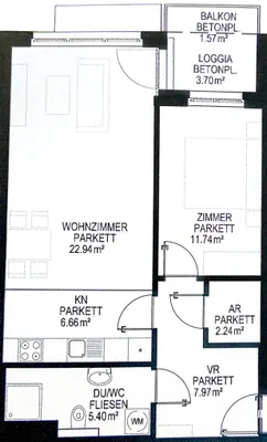 Immobilie kaufen in Wien – 57 m², € 270.000 – Bild 9 von 9