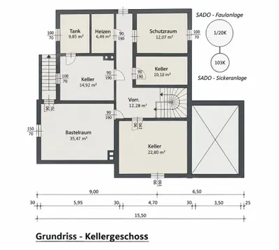 6-Zimmer-Haus kaufen in Klagenfurt Land – 313 m², € 359.000 – Bild 15 von 19