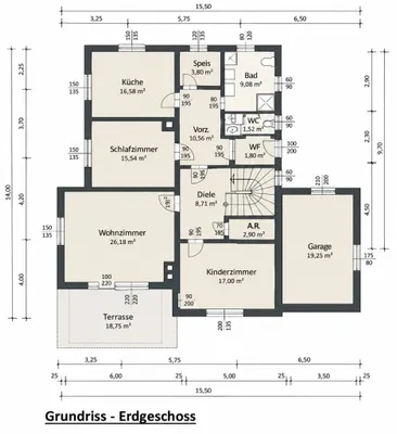6-Zimmer-Haus kaufen in Klagenfurt Land – 313 m², € 359.000 – Bild 16 von 19