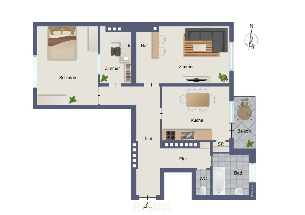 Wohnung – Gries - Ansicht 2