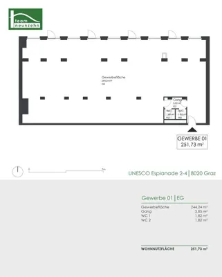 Gewerbeimmobilie mieten in Graz – 252 m², € 2.870 – Bild 12 von 12