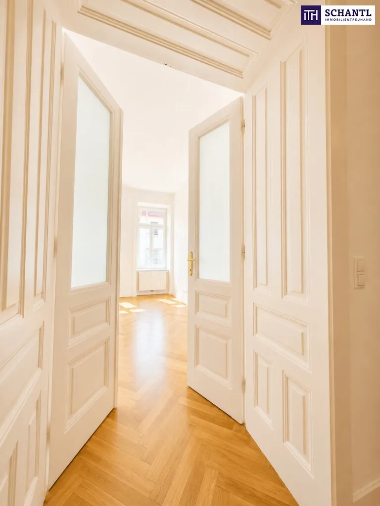 Altbau zum Verlieben - Fischgrätparkett, Stuck & Lift in wunderschönem Gründerzeithaus - Jetzt entdecken! - Ansicht 2