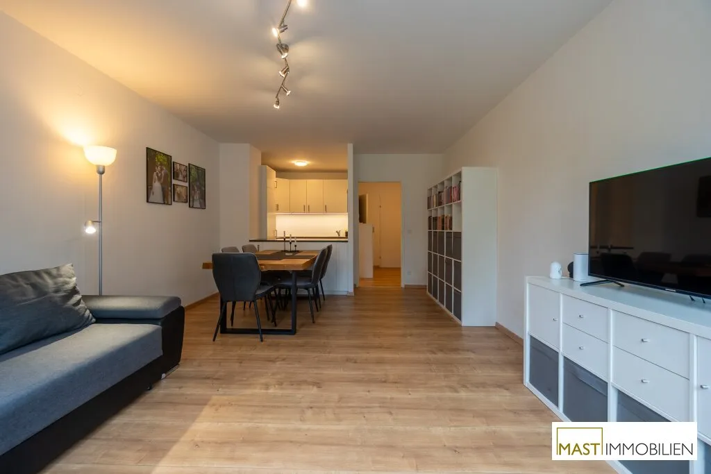 Wunderschön und optimal aufgeteilte 2 Zimmer Wohnung im 21. Wiener Bezirk mit Grünblick - Ansicht 2