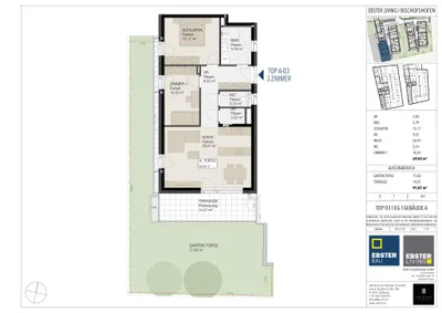 3-Zimmer-Wohnung kaufen in Sankt Johann im Pongau – 69,83 m², € 434.000 – Bild 19 von 20