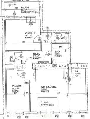 3-Zimmer-Wohnung kaufen in Wien – 71,55 m², € 409.000 – Bild 12 von 12