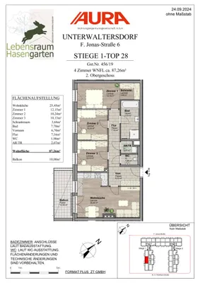4-Zimmer-Wohnung kaufen in Baden – 87,26 m², € 364.900 – Bild 16 von 17