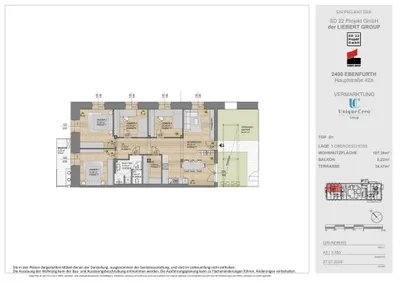 5-Zimmer-Wohnung kaufen in Wiener Neustadt Land – 104,36 m², € 519.311 – Bild 20 von 22