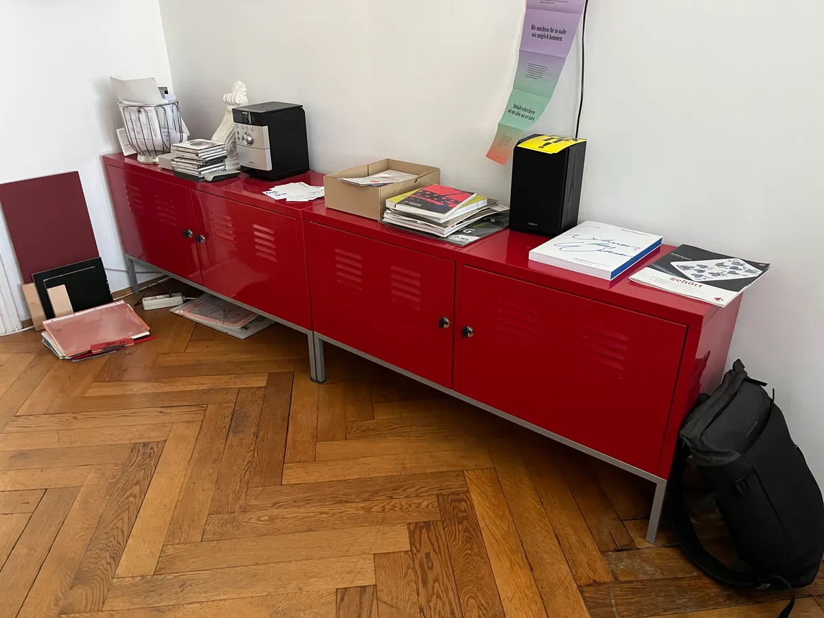 IKEA PS Metallschrank, Designklassiker, Industrial Design, 2 Stück, € 70,- (5020 Salzburg)