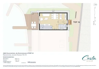3-Zimmer-Haus kaufen in Tulln – 68,11 m², € 343.000 – Bild 20 von 25
