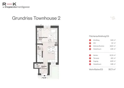 4-Zimmer-Haus kaufen in Salzburg Stadt – 87,02 m², € 860.000 – Bild 6 von 8