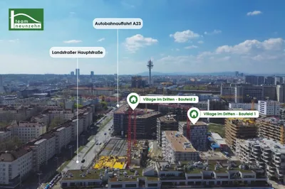 Attraktive Erstbezugs-Neubauwohnung in 1030 Wien mit Freifläche und moderner Ausstattung
