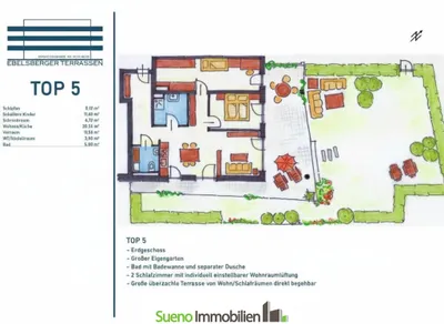 3-Zimmer-Wohnung kaufen in Linz – 79,99 m², € 440.000 – Bild 8 von 9