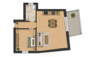 2-Zimmer-Immobilie kaufen in Imst – 49 m², € 189.000 – Bild 8 von 8