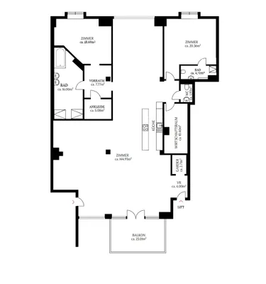 3-Zimmer-Immobilie kaufen in Wien – 232 m², € 1.195.000 – Bild 12 von 12