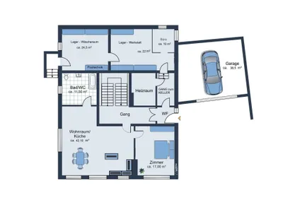 6-Zimmer-Haus kaufen in Wels-Land – 198 m², € 778.000 – Bild 26 von 29