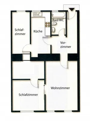 3-Zimmer-Wohnung kaufen in Wien – 75 m², € 299.000 – Bild 7 von 7