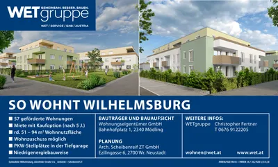 2-Zimmer-Wohnung mieten in Sankt Pölten Land – 51,96 m², € 554