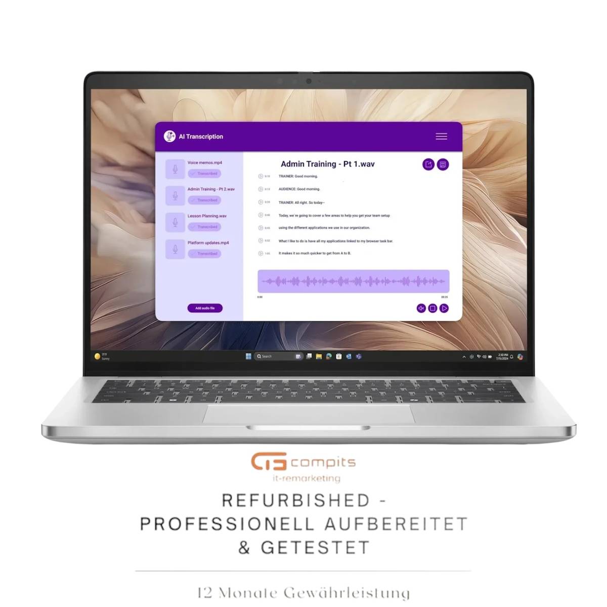 NEUWARE!! Dell Pro 14 Plus |14" FHD+ Core Ultra 7 268V|32GB RAM|512GB SSD |Win11 Pro|QWERTZ DE
