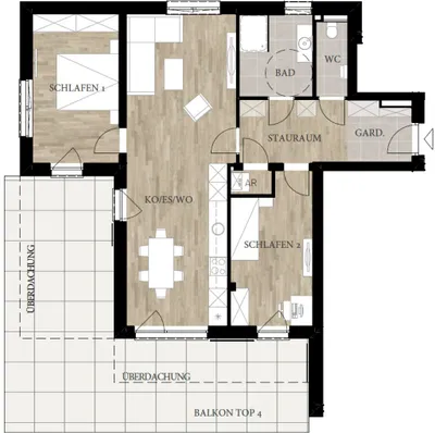 3-Zimmer-Wohnung kaufen in Graz – 78,72 m², € 416.000 – Bild 9 von 10