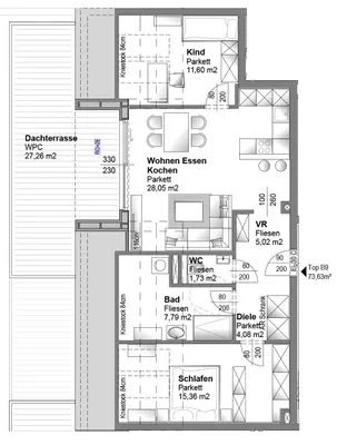 3-Zimmer-Wohnung kaufen in Urfahr-Umgebung – 74 m², € 364.000 – Bild 26 von 26